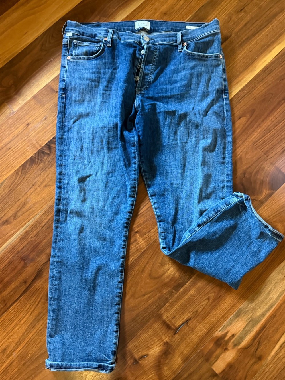 Citizens Of Humanity Skinny Jeans in Medium Blue Wash